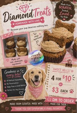 Diamond dog treats