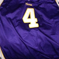 Authentic Reebok NFL Minnesota Vikings Brett Favre Jersey #4 (Size 56)
