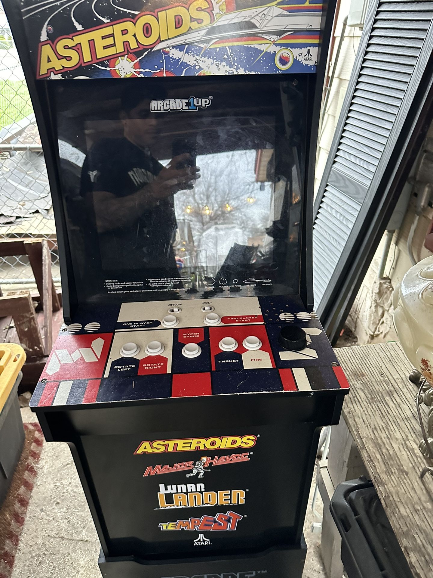 Asteroid 1up Arcade 