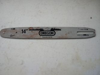 Chain saw bar 14"