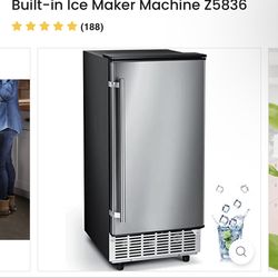 Under counter built in ice maker