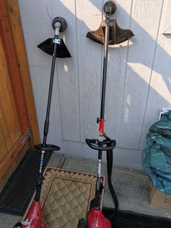 Two weed eaters $130 for both. Firm price