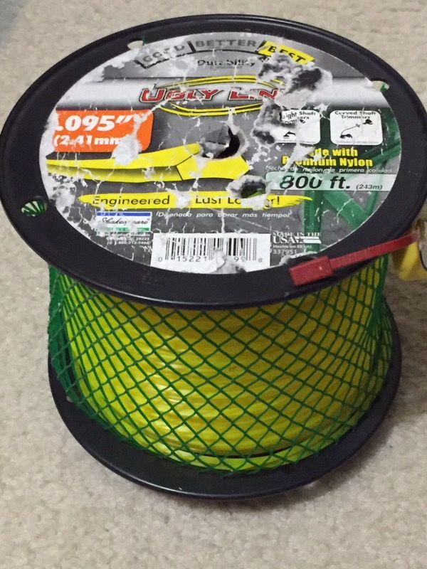 Ugly Line String Trimmer 800’ .095” 2.41mm