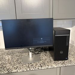 Dell OptiPlex Desktop + Dell Monitor – Perfect Home/Office Setup