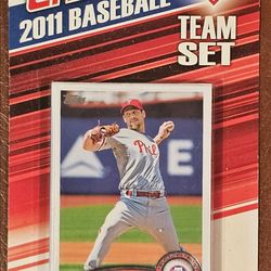 2011 Tops Factory sealed-Phila Phillies team Set 17 cards