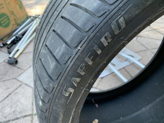 Saffiro SF5000 tire 325/30/21 wheel
