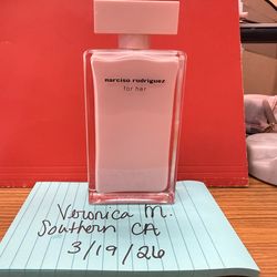 Narcisco Rodriguez For Her EDP perfume 3.3 oz