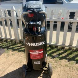 27 Gal. 200 PSI Oil Free Portable Vertical Electric Air Compressor