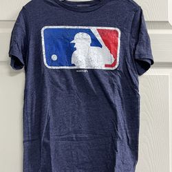 Genuine Merchandise Team Athletics MLB Boys Blue T-shirt - Size XL - VGUC