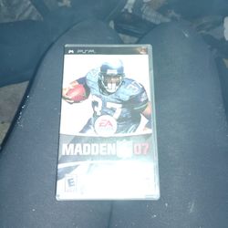 Psp Madden NFL 07