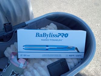 BaBylissPRO Nano Titanium 2" Straightening Iron