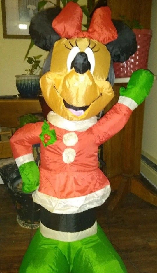 4 Foot Inflatable Minnie Mouse