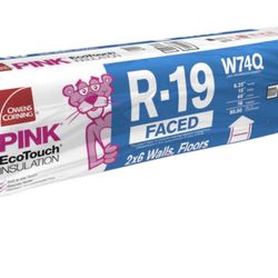 R19 Fiberglass Batt Insulation 