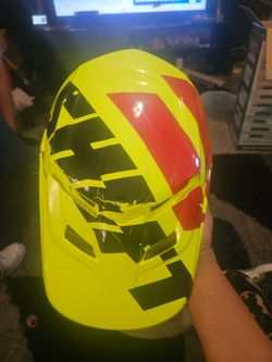 Motocross or mountain bike helmet size large