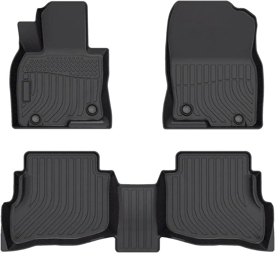 Mazda CX-9 2016-2024 Floor Mats (Only for 7-Seat, Not for 6-Seat ) Custom Fit
