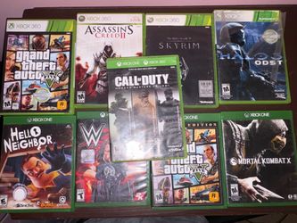 Xbox One and 360 games