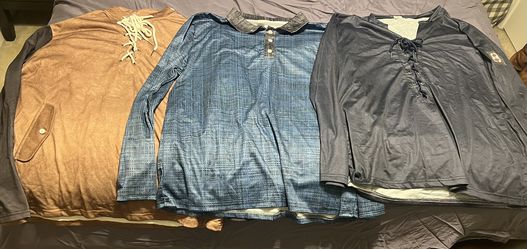 3 Men’s Long Sleeve Shirts Sz XL NWOT