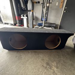 Jeep wrangler subwoofer box new never used