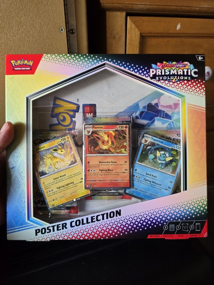 Pokemon Prismatic Evolutions Poster Collection