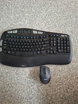 Logitech Wave Wireless Keyboard and Mouse