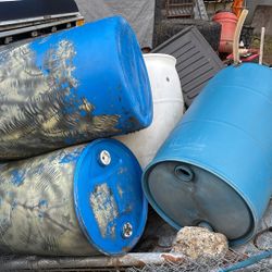 Free Plastic barrels