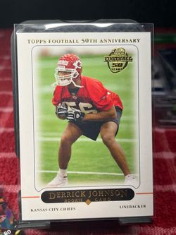Derrick Johnson Topps Football 50th Anniversary Rookie Card