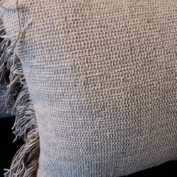 New! Beige/Neutral 12"x20" Lumbar Pillows