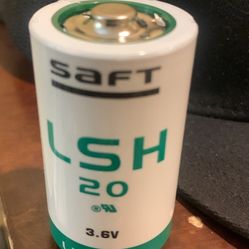 Saft LSH 20 D Cell Batteries 3.6 Volt 