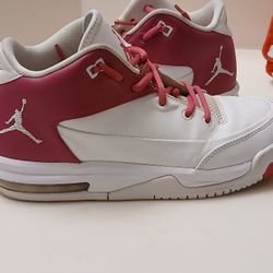Jordan Flights Pink And White 