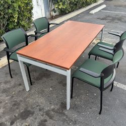 Table and chairs