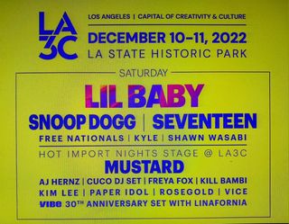 I HAVE TWO LA3C 'DAY ONE' TICKETS -BOTH 120