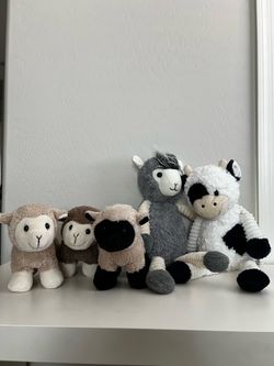Nursery Decor Farm Stuffed Animals