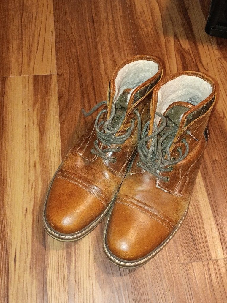🔥 MUST GO – FRANCO FORTINI LEATHER BOOTS (SIZE 11.5) 🔥