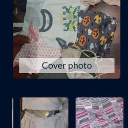 Different Clothes Items & Table Coth 