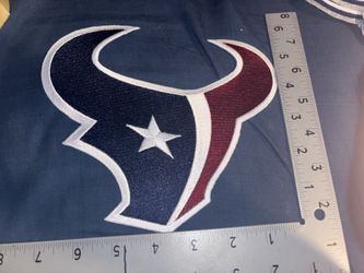 Texans and Astros iron on patches