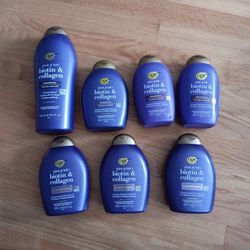 7 For $30 Ogx Shampoo And Conditioner 