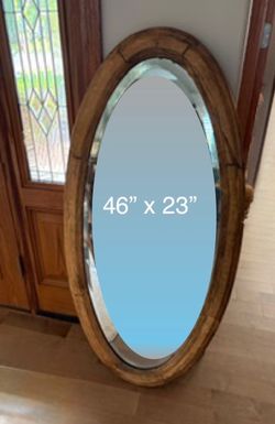 Mirror, beveled wall mirror