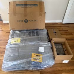 NEW IN BOX: 2 Sleep Number DualTemp Layers (Full King Set / Hot & Cold)