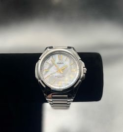 Casio Solar Men’s Watch - Rare Mother of Pearl Dial (MTP-RS100S)