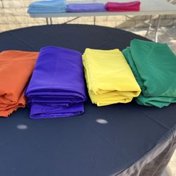 Round Table Clothes And Rectangular Table Clothes