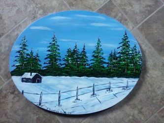 Canvas Acrylic Painting