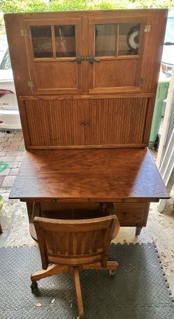 Antique Hoosier Cabinet