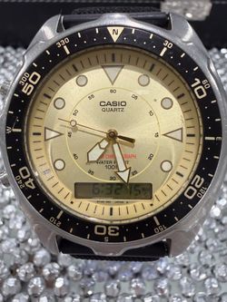 Casio Quartz Ana-Digi Chronograph Watch