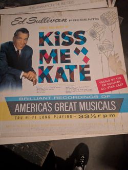 Ed Sullivan Presents Kiss Me Kate Vinyl LP