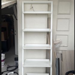 Crate and Barrel Latter Shelving Unit
