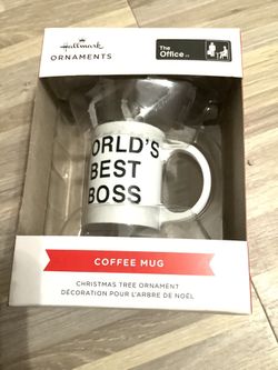 The Office, World’s Best Boss, Christmas Ornament 