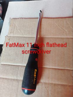 FatMax 11 inch flathead screwdriver