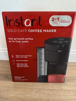 Instant Solo Cafe Coffee Maker