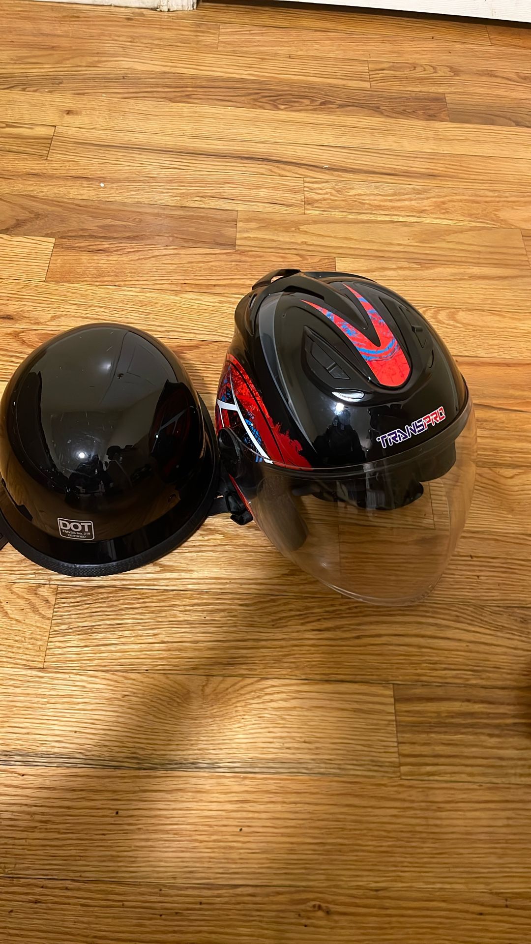 Two Motorcycle Helmet