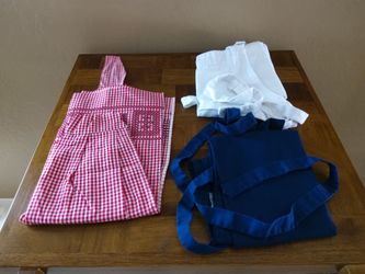 3 Different Cooking Aprons